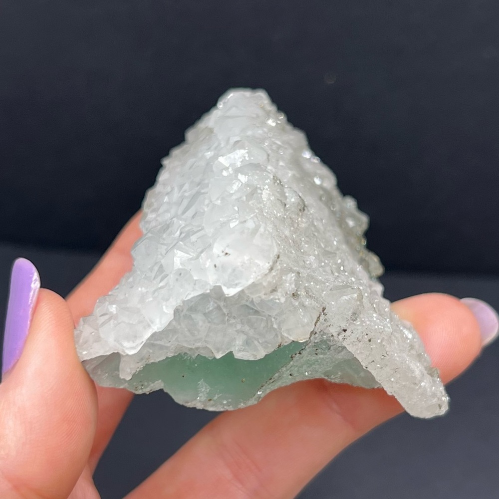 Green Fluorite, Quartz, Calcite, Pyrite